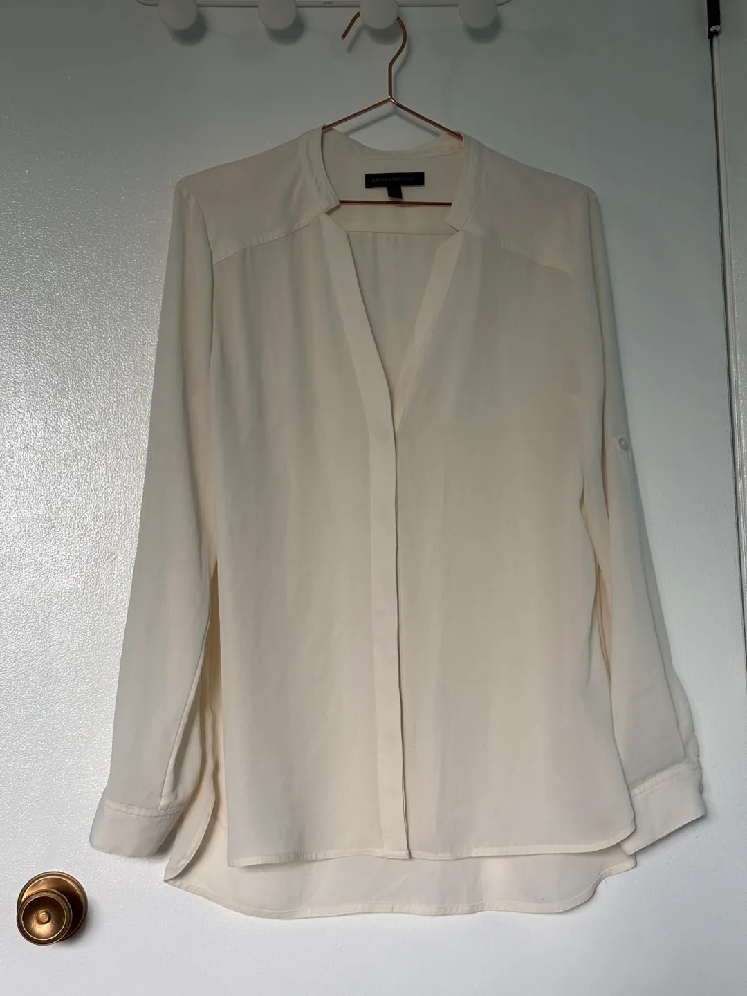 Banana Republic Off-White Blouse thumbnail