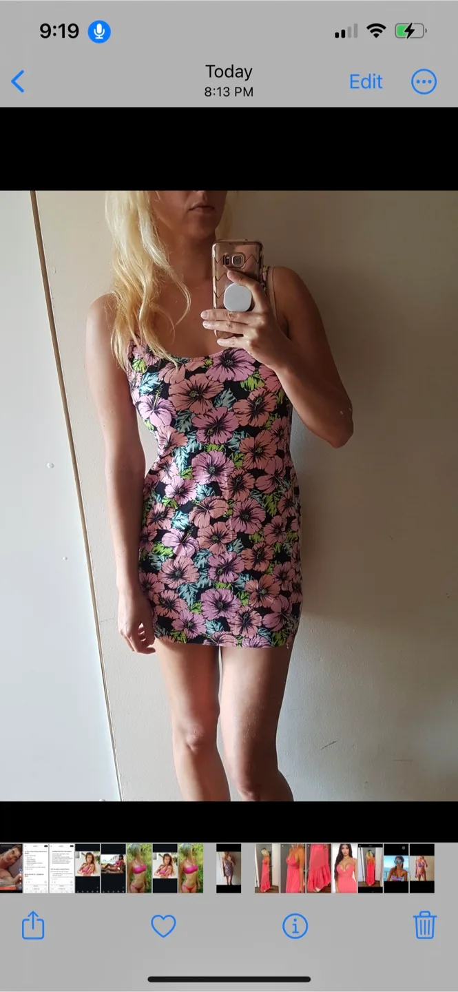 Victorias Secret pink dress thumbnail