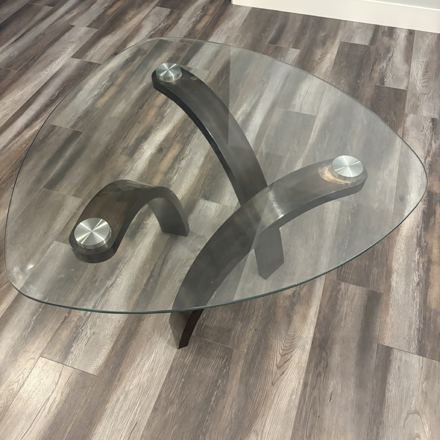 Glass Top Coffee Table - photo 2
