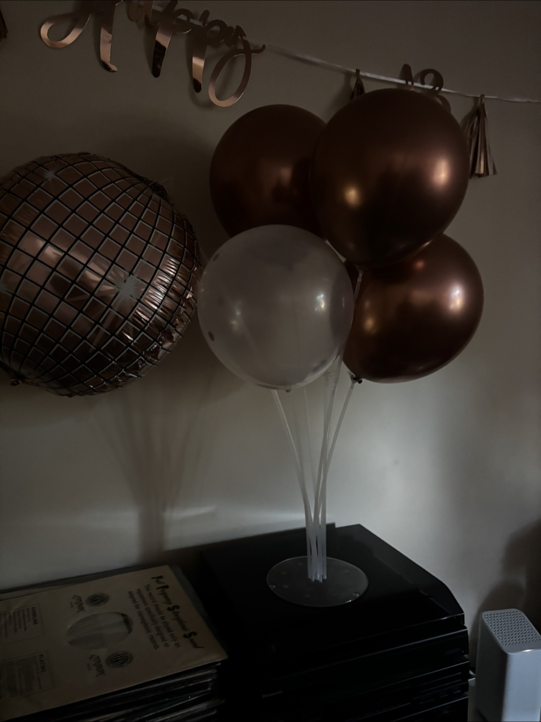 Rose Gold Birthday Party Balloons & Decorations - photo 4