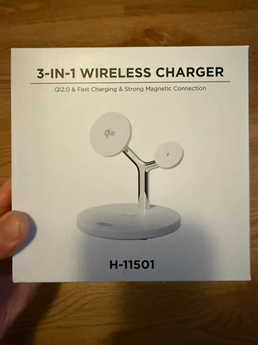 3-in-1 Wireless Charger H-11501 - New in Box!