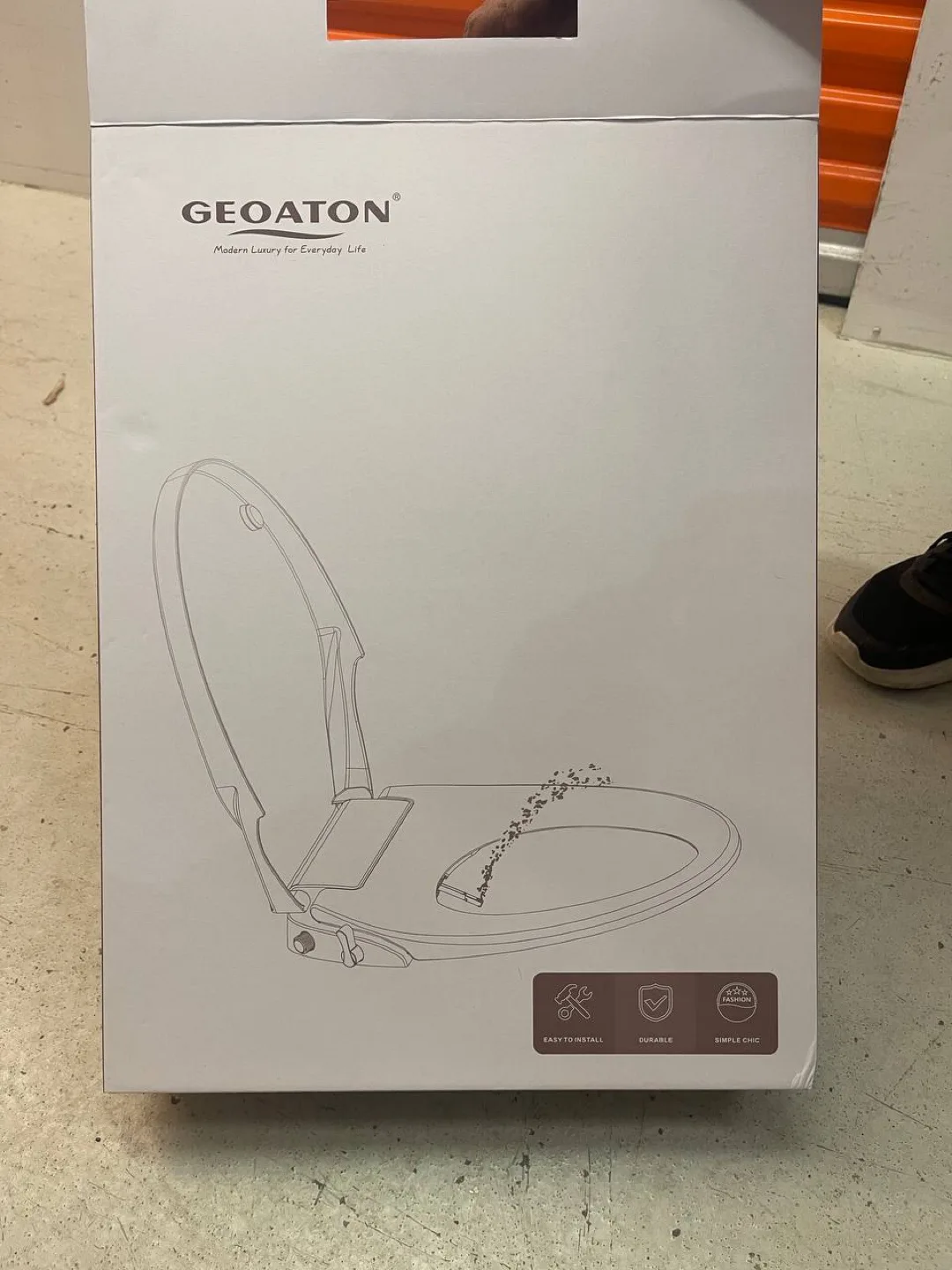 New GEOATON Modern Luxury Bidet Toilet Seat thumbnail