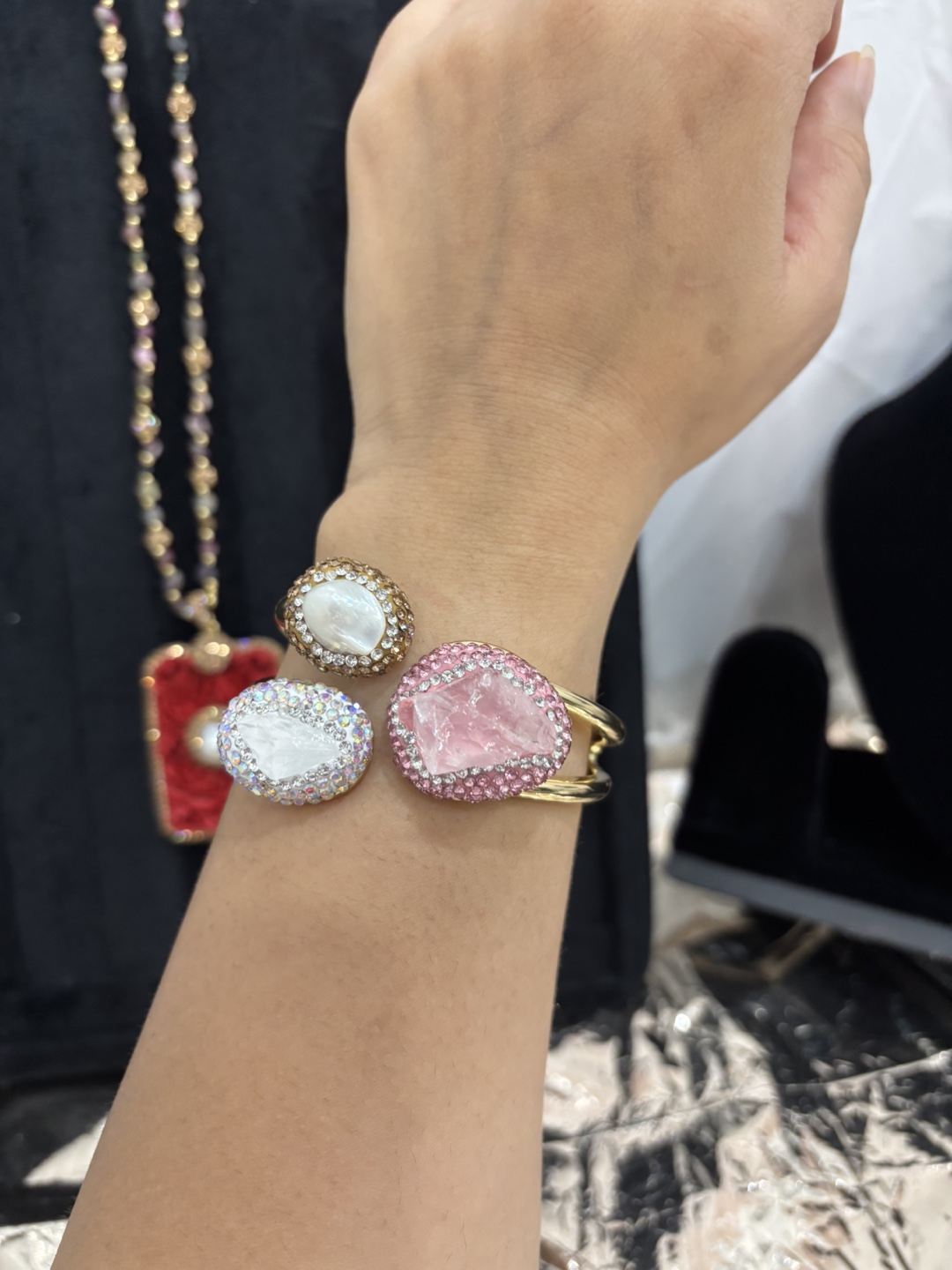 Turkish Gemstone Cuff Bracelets - photo 2