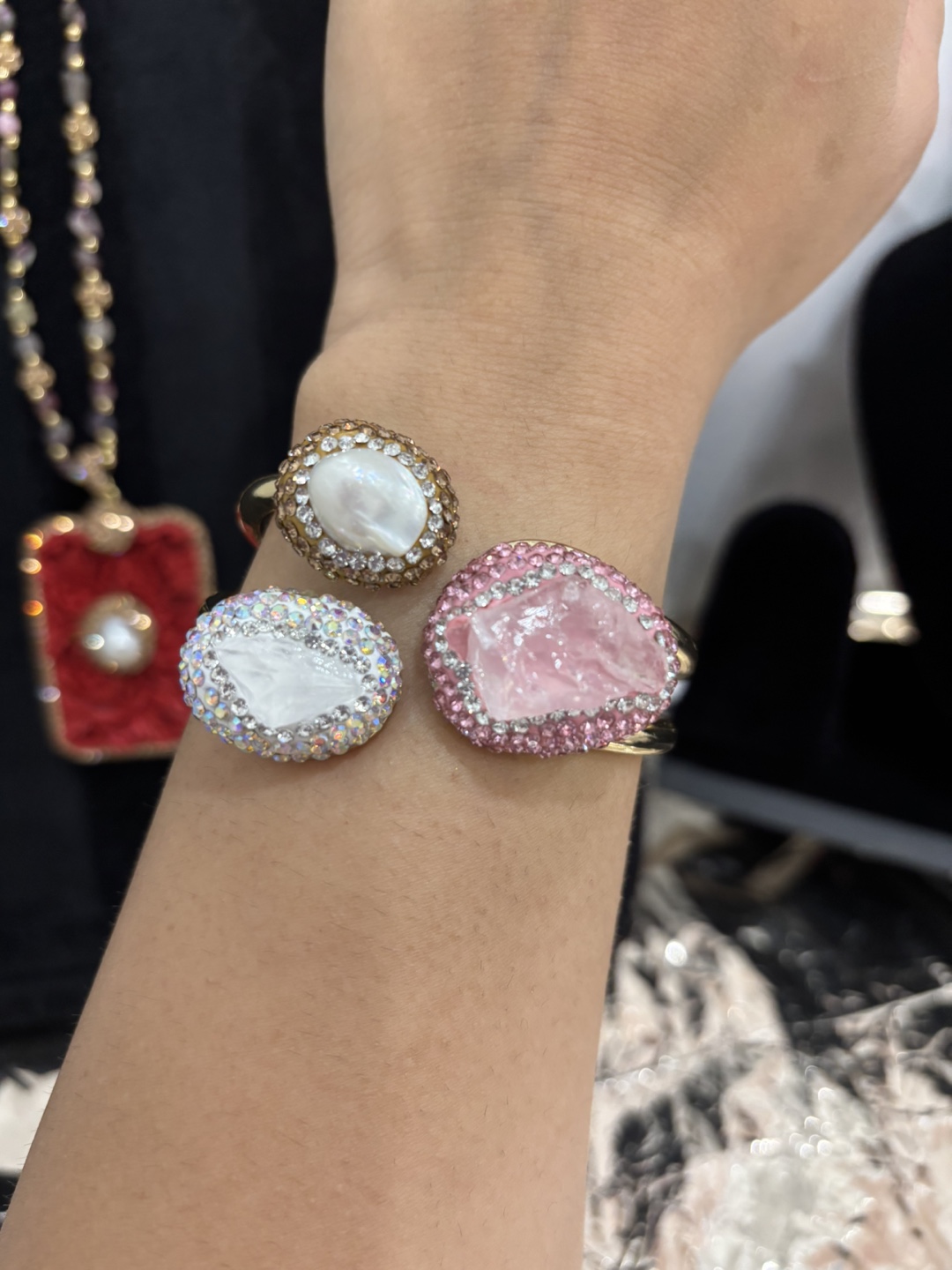 Turkish Gemstone Cuff Bracelets - photo 3