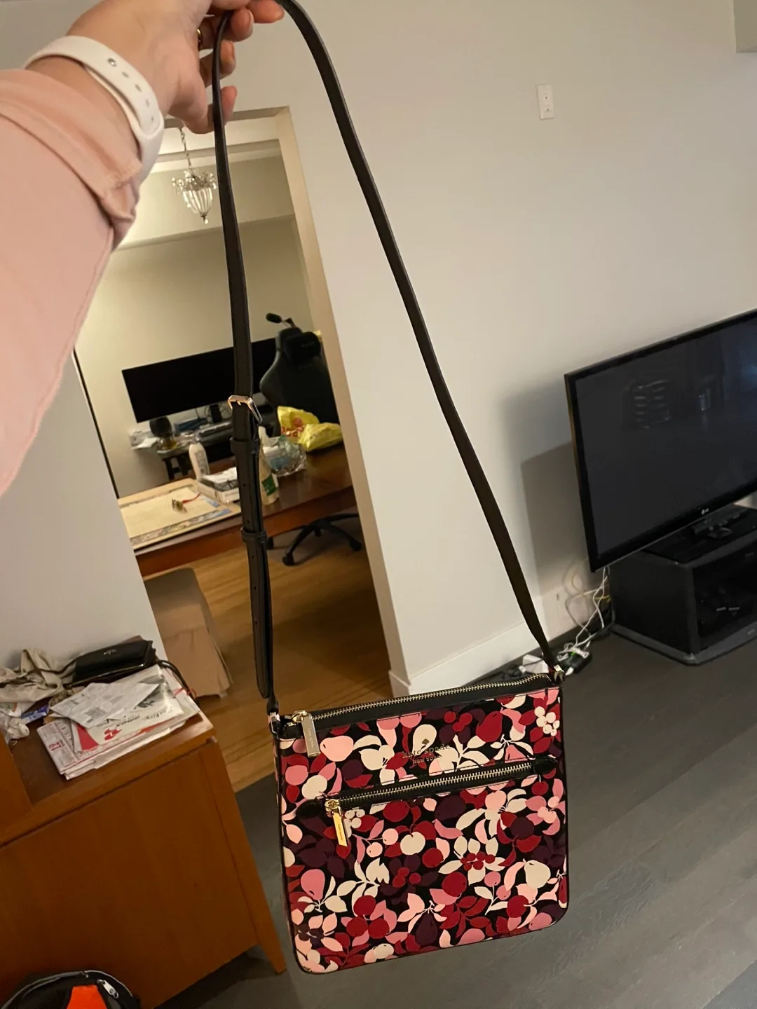 Kate Spade Floral Crossbody Bag image indicator(2)