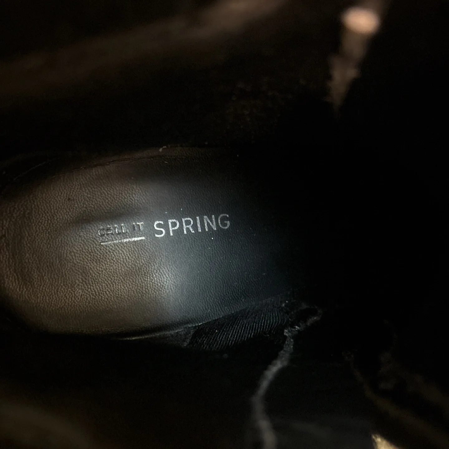 Call It Spring Black Heeled Boots image indicator(3)