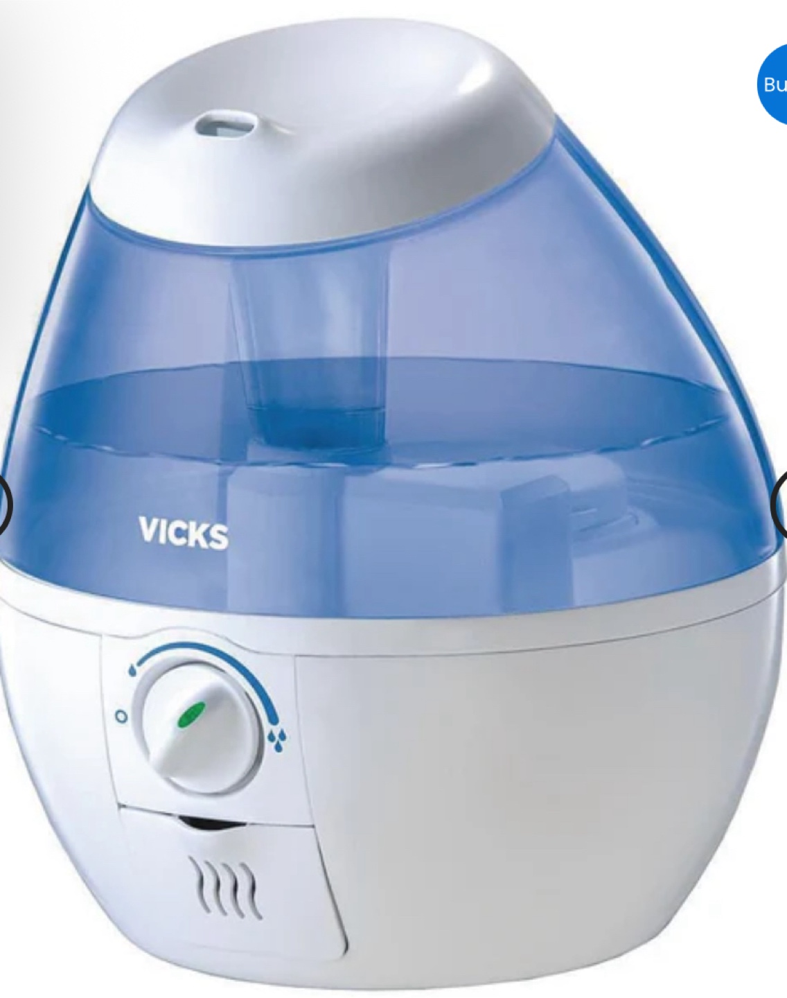 Vicks Mini FilterFree Cool Mist Humidifier - Like New! - photo 2