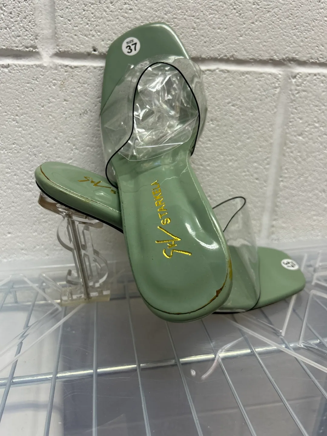 Starkela Green Heels - Size 37 thumbnail
