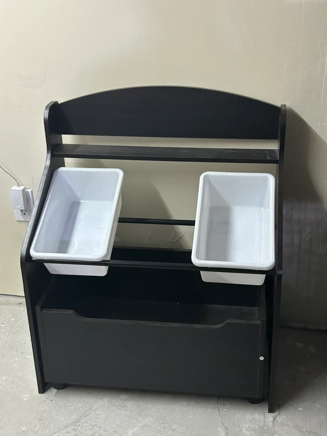 Kids' Toy Storage Organizer with 2 Bins from wayfair thumbnail