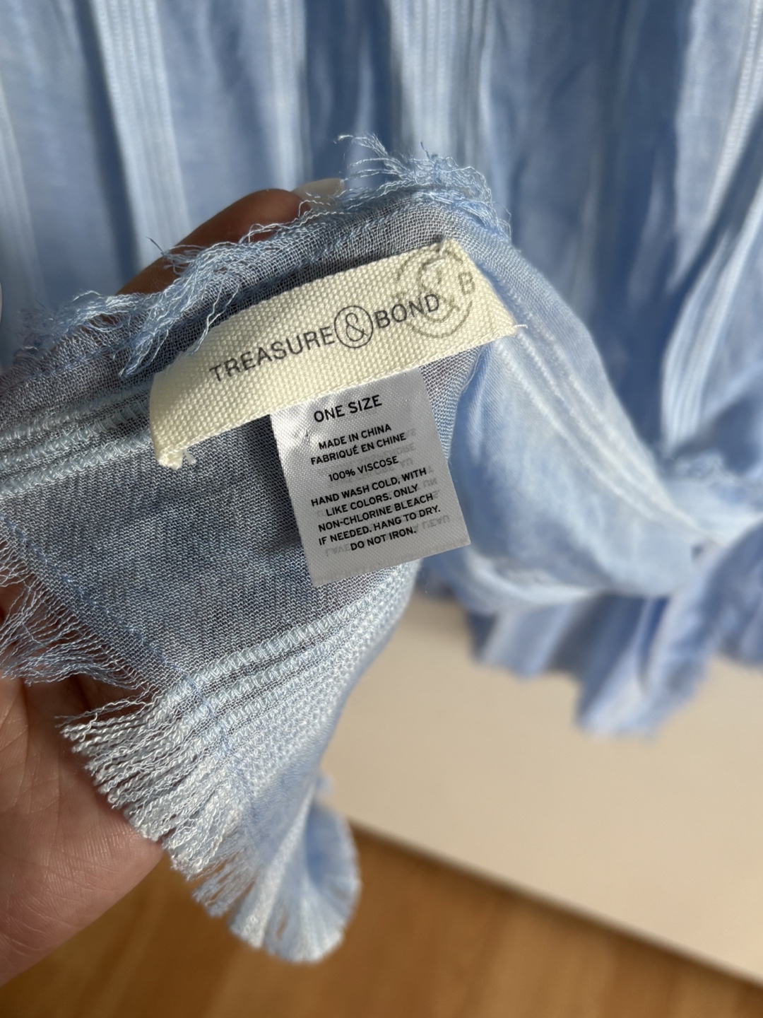 Treasure & Bond Blue Scarf - One Size - photo 2