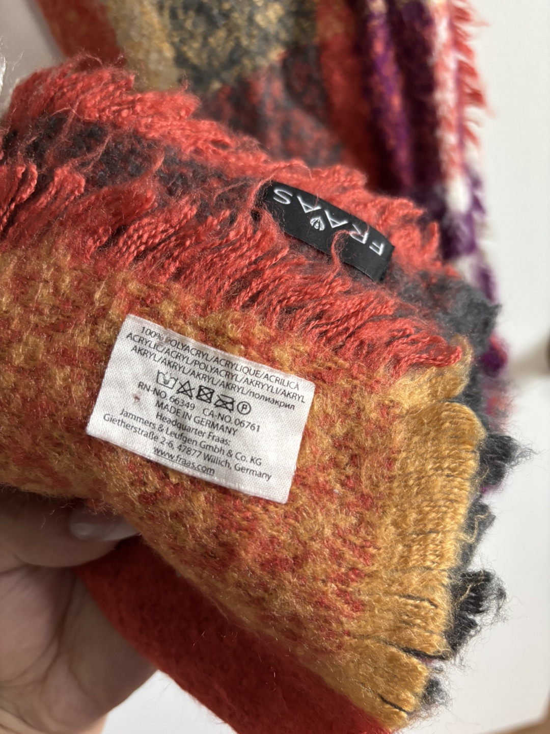 Fraas Plaid Scarf - Warm & Cozy - photo 3