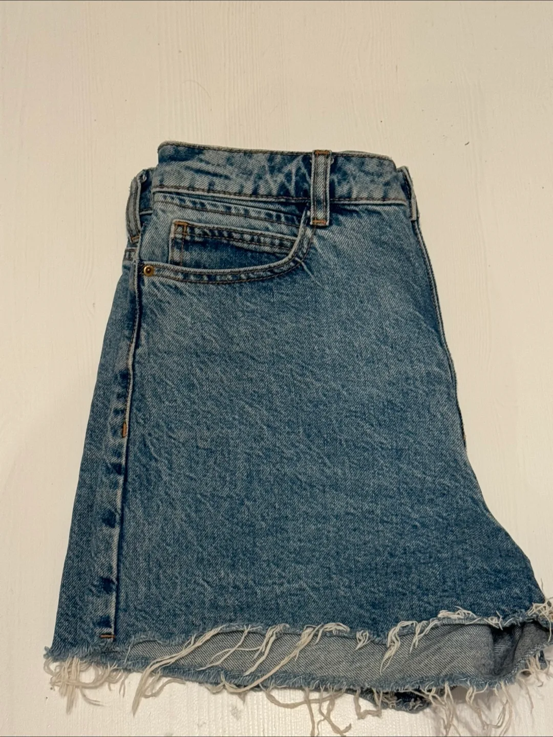Zara Denim Shorts - Size 34 thumbnail