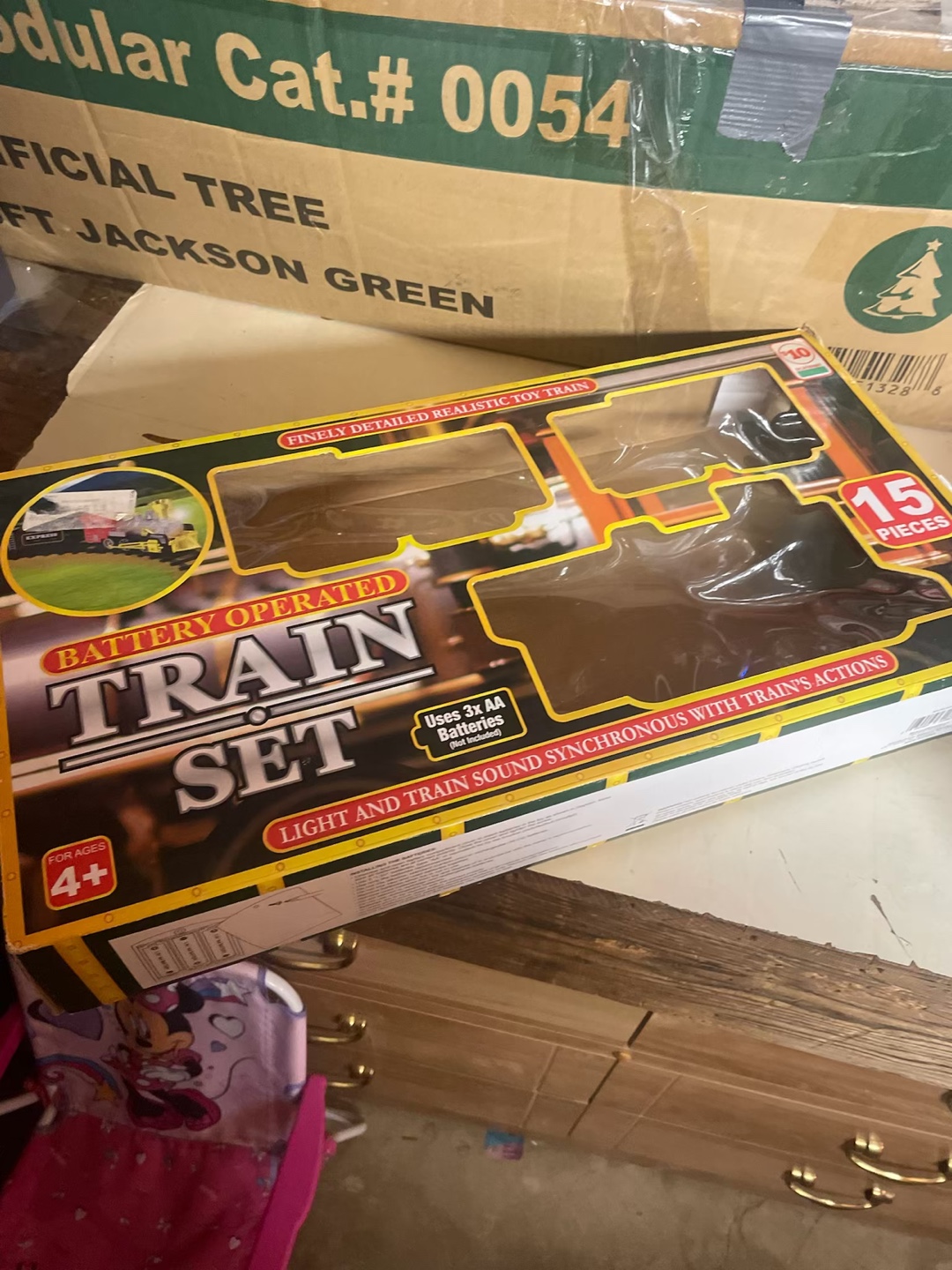 Battery Operated Train Set, Ages 4+