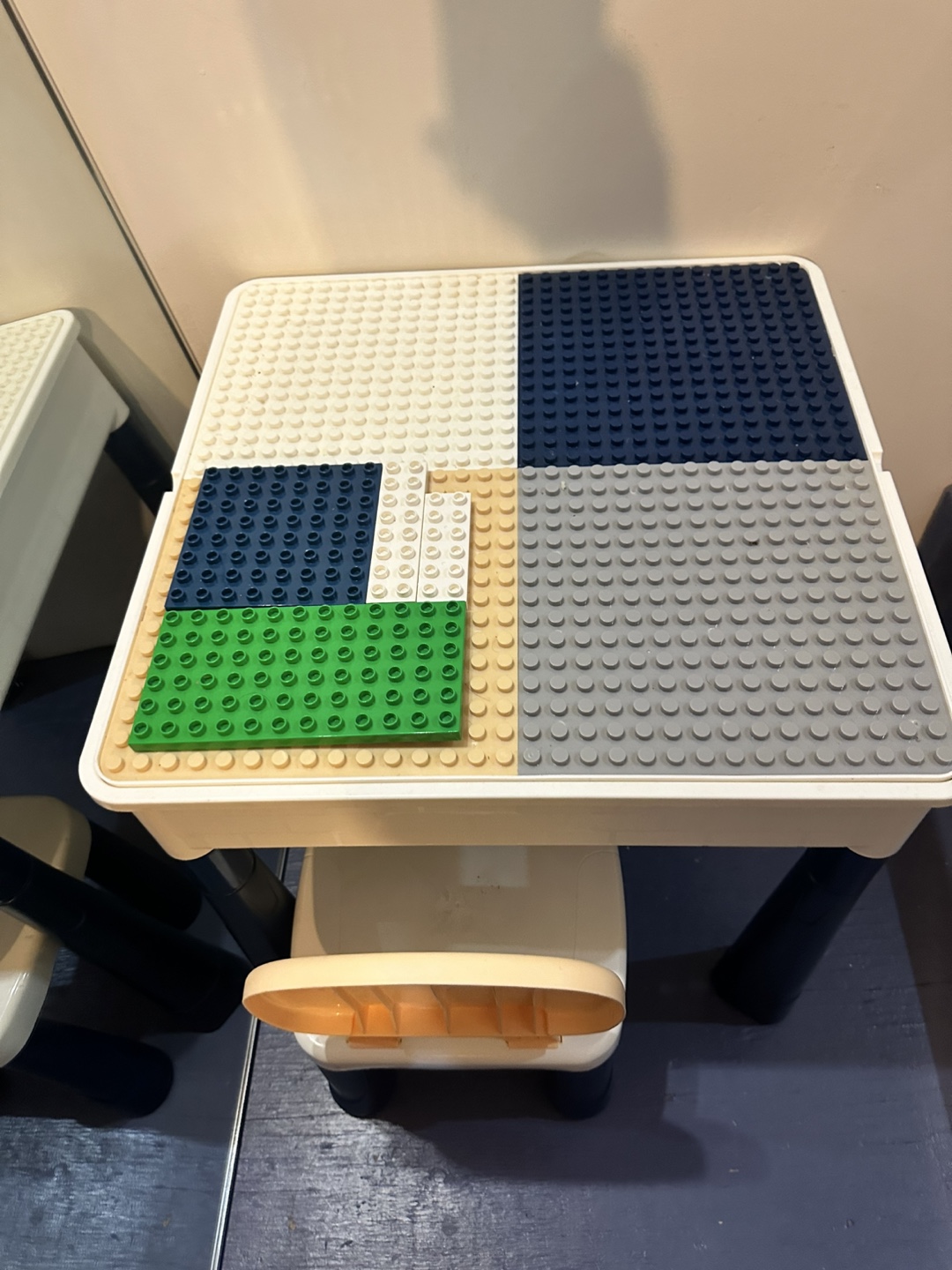 Lego Compatible Table & Chair Set