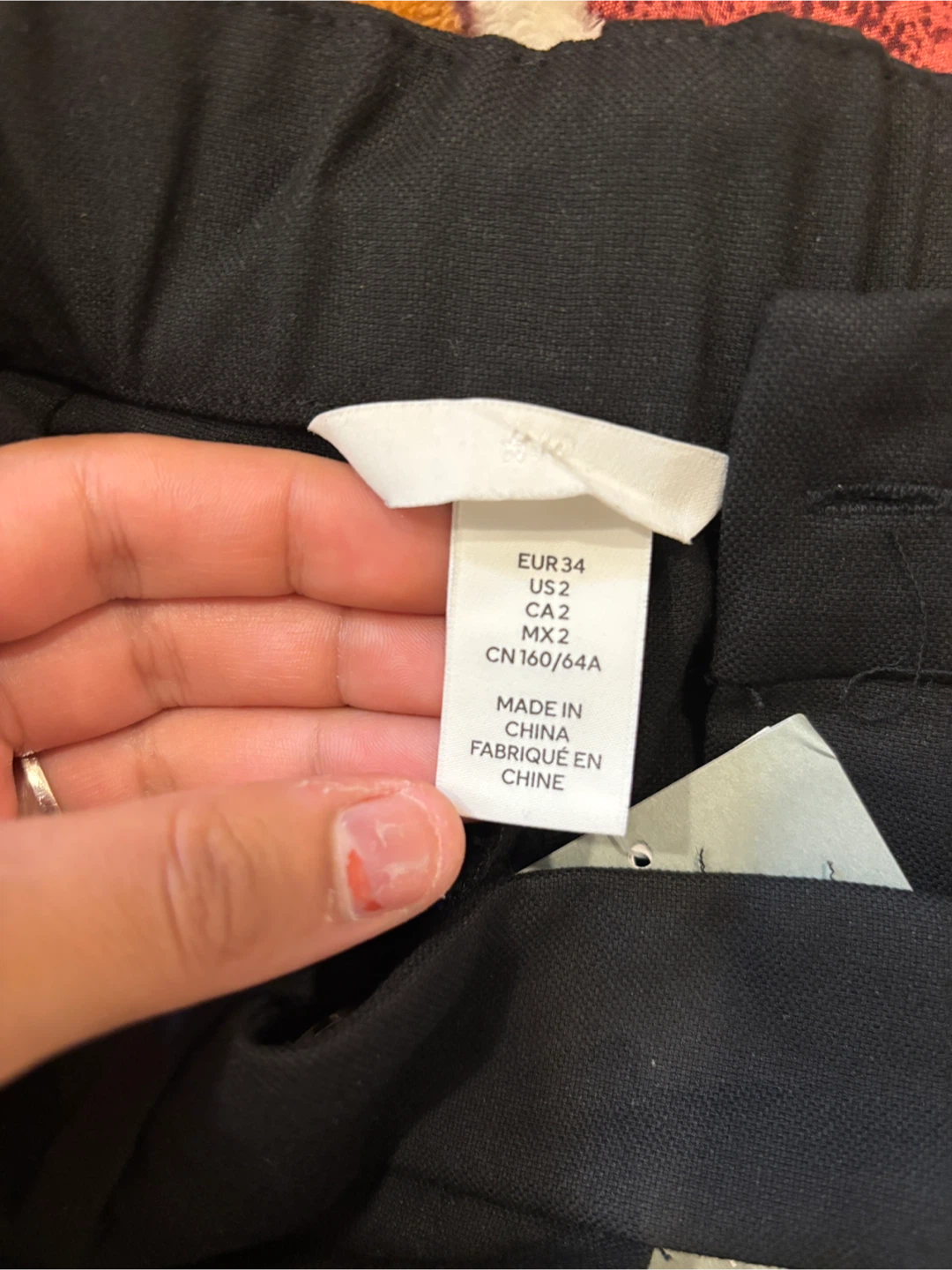 H&M Black Pants - Size US 2 - photo 2