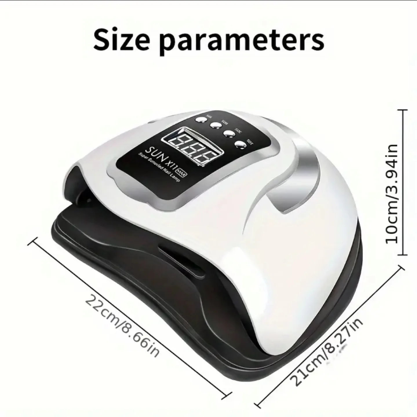 SUN X11 MAX Nail Lamp - Super Sunuvted Nail Lamp image indicator(4)