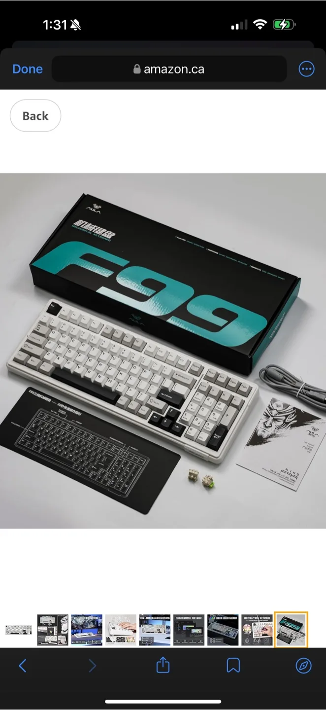⌨️⚡ EPOMAKER x Aula F99 Wireless Mechanical Keyboard thumbnail