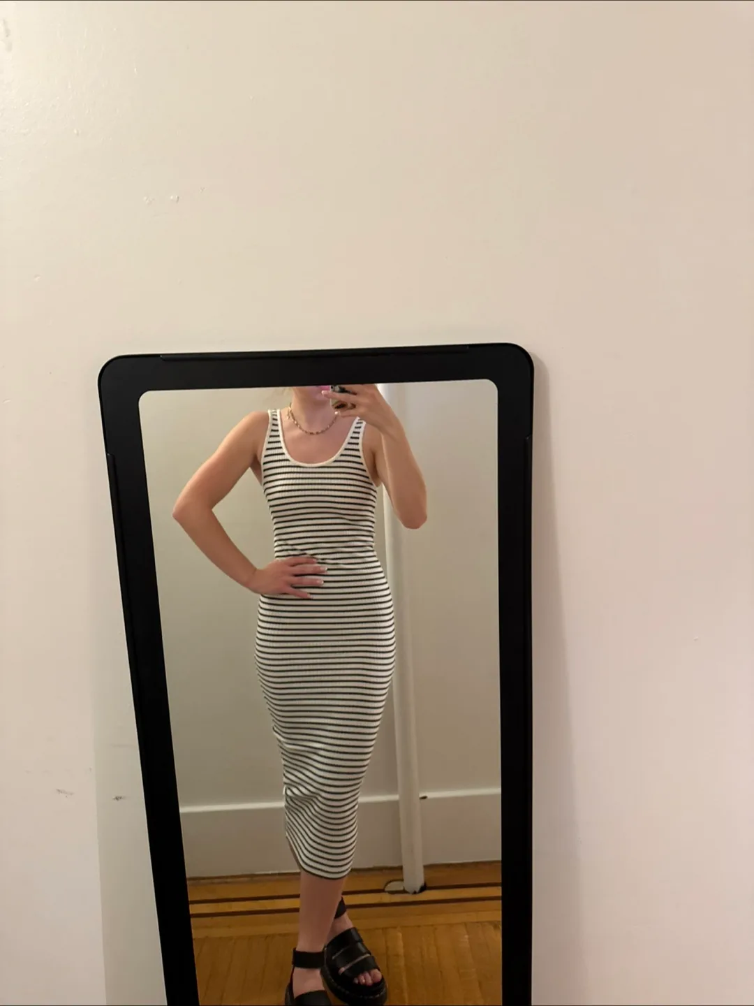 H&M Striped Dress - Size S thumbnail