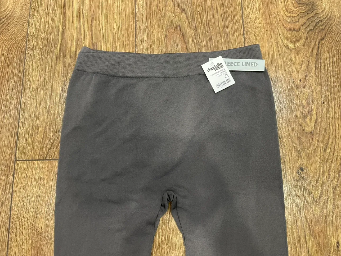 Charlotte Russe Fleece Lined Leggings - M/L image indicator(2)