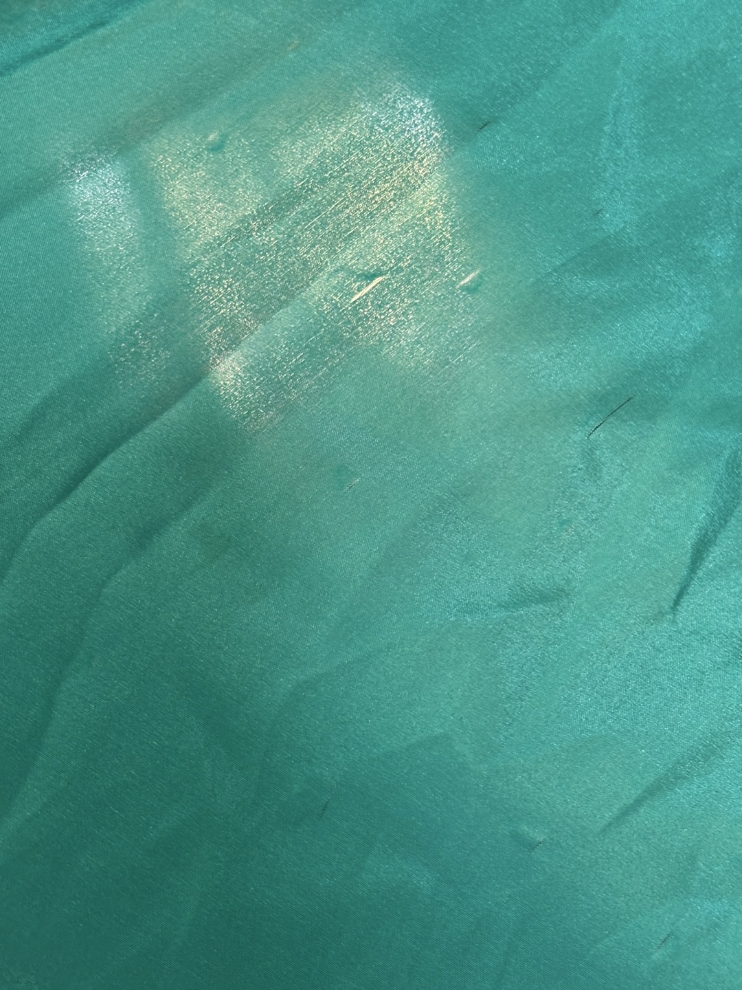 Echo Silk Scarf - Teal - photo 3