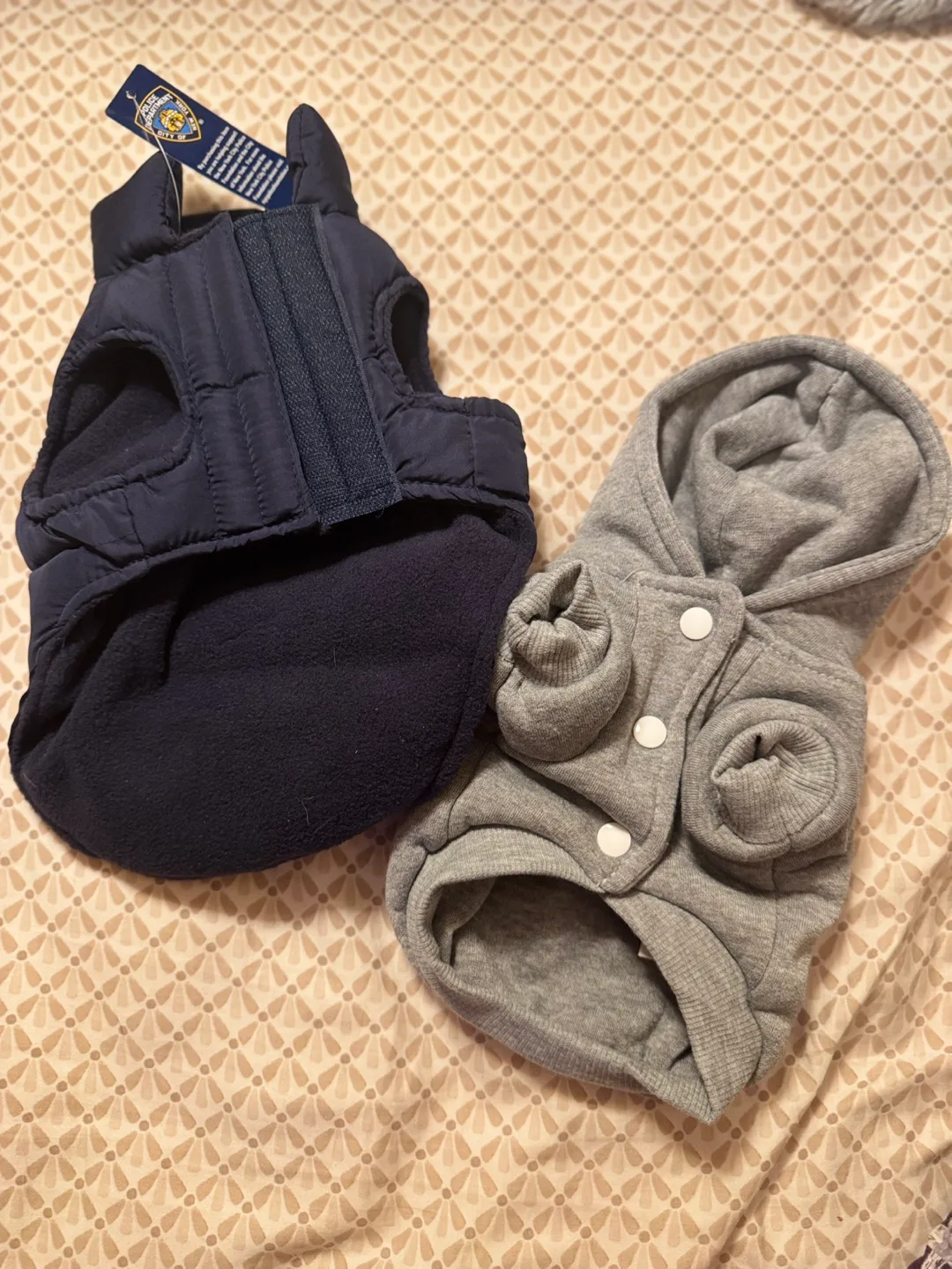 Dog Clothes: NYPD Vest & I ❤️ NY Hoodie, Small image indicator(2)