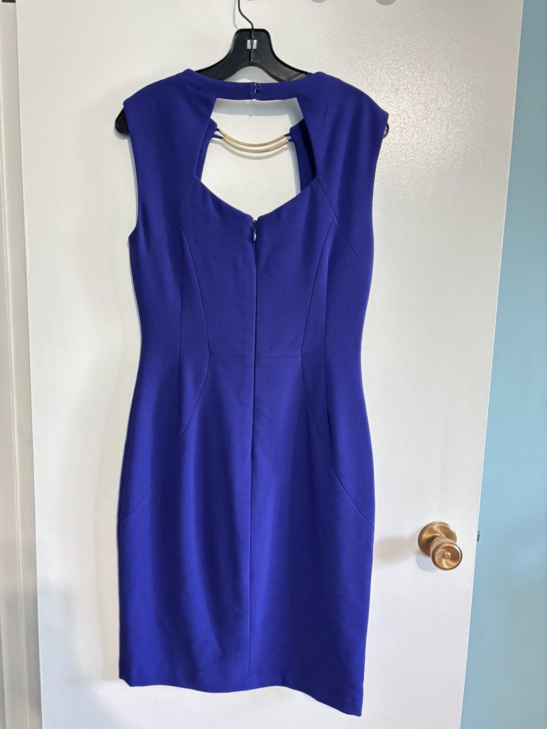 BCBGMAXAZRIA Blue Purple Dress - photo 2