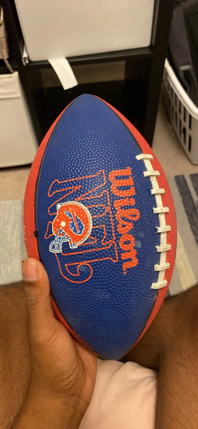 Wilson Football - Blue & Red thumbnail