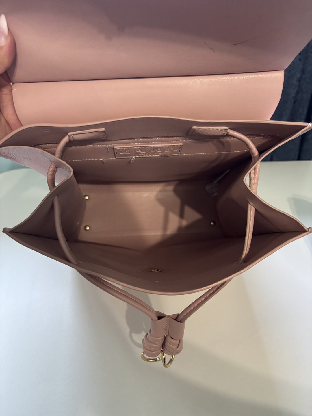 Zara Pink Backpack - photo 4