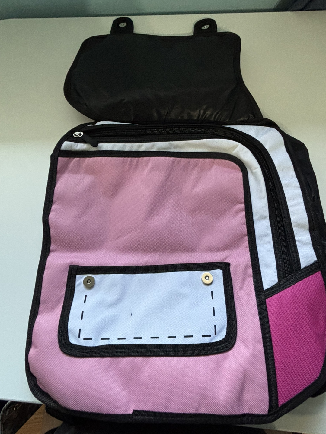 2D Cartoon Backpack (It’s a Real Backpack I Promise…) - photo 3