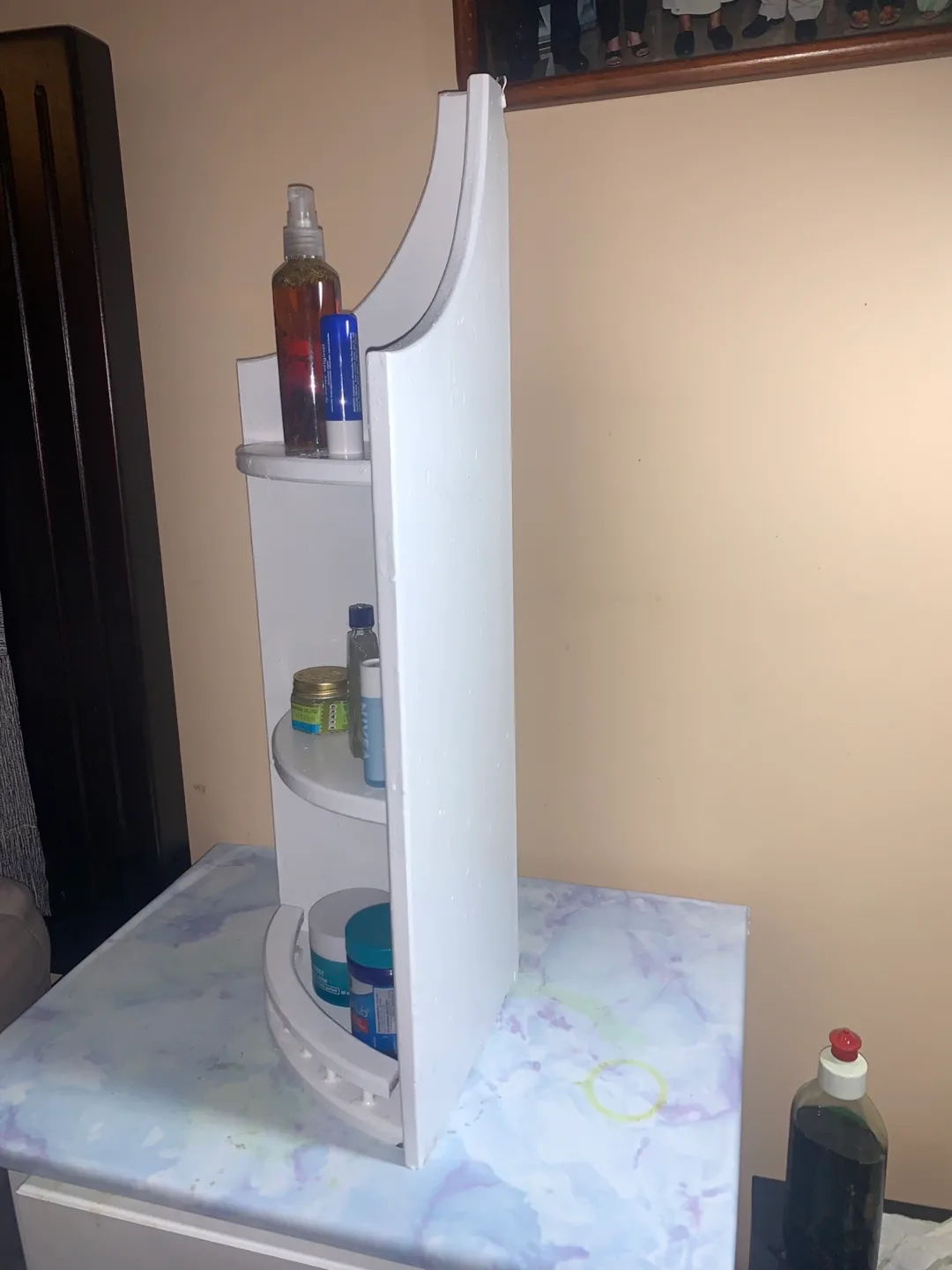 White Corner Piece Small Furniture image indicator(7)