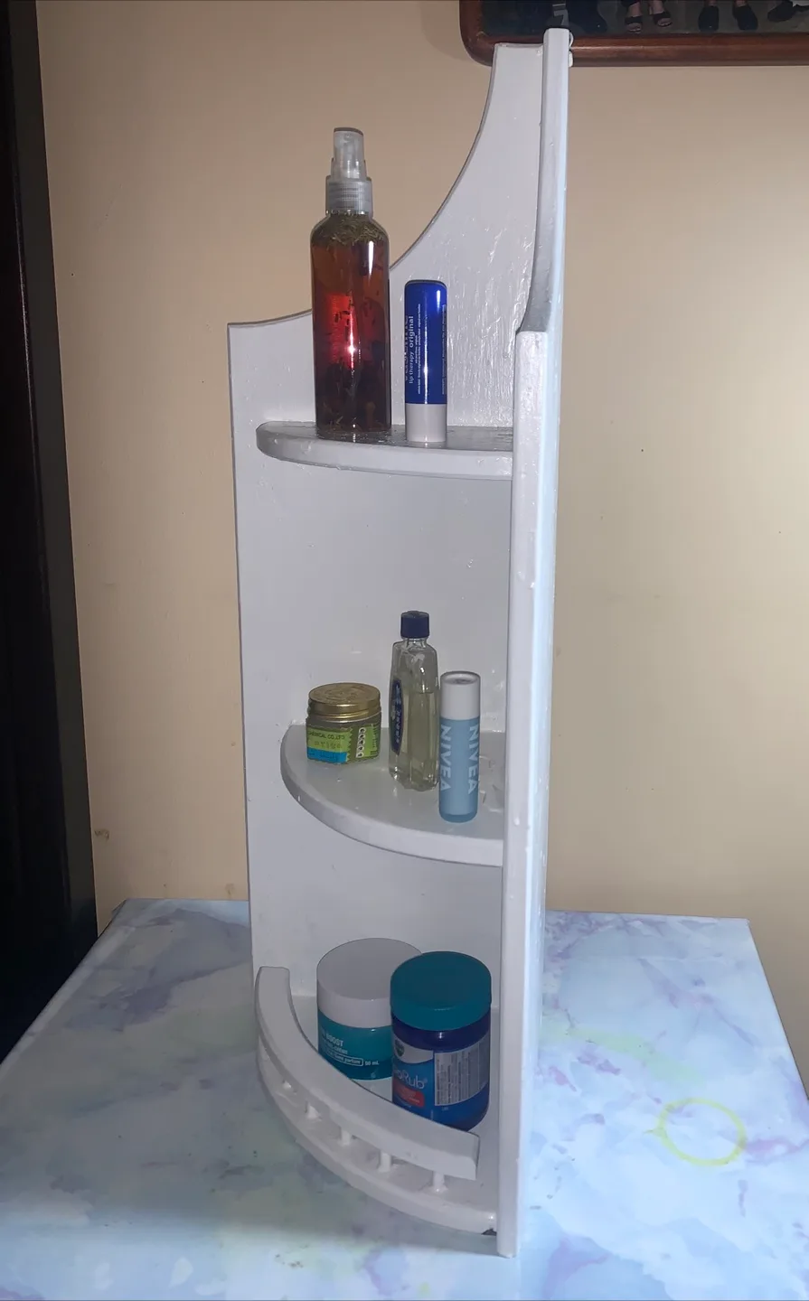 White Corner Piece Small Furniture image indicator(6)