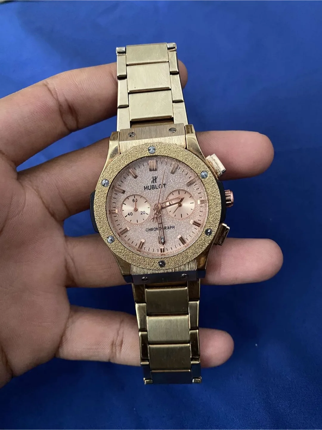 Hublot Vendome Collection Gold Chronograph Watch thumbnail
