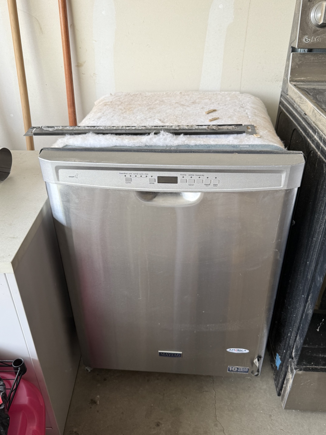 Maytag Dishwasher - Silver