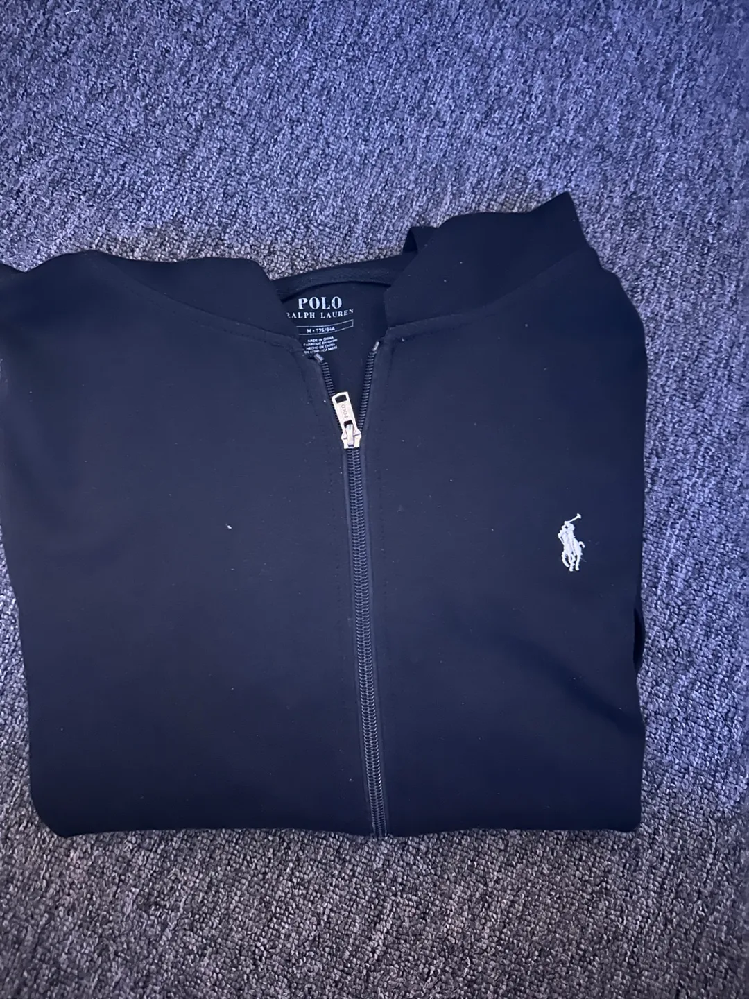 Polo Ralph Lauren Black Zip-Up Hoodie image indicator(3)
