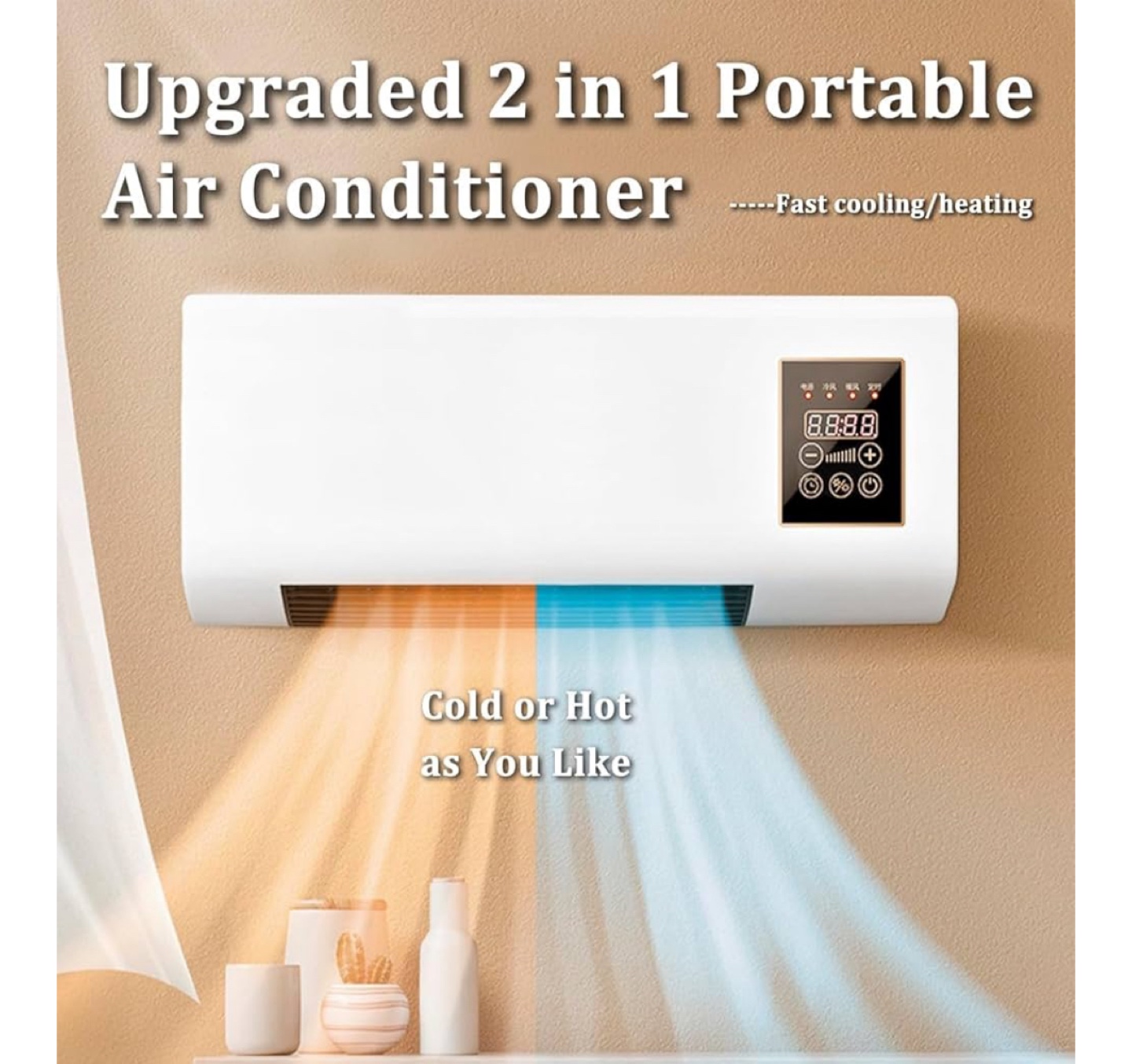Climafy Air Conditioner, Ductless, Portable