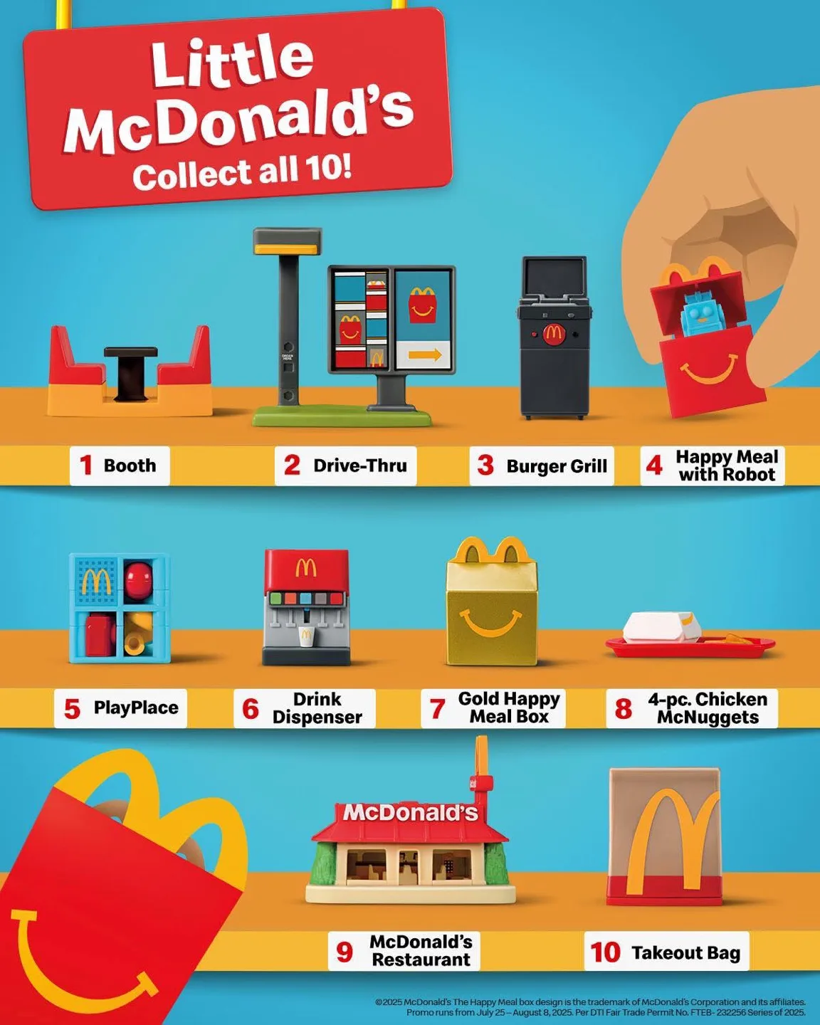 Mcdonald’s “lil mcdonald’s” Happy Meal Toy | Restaurant image indicator(4)