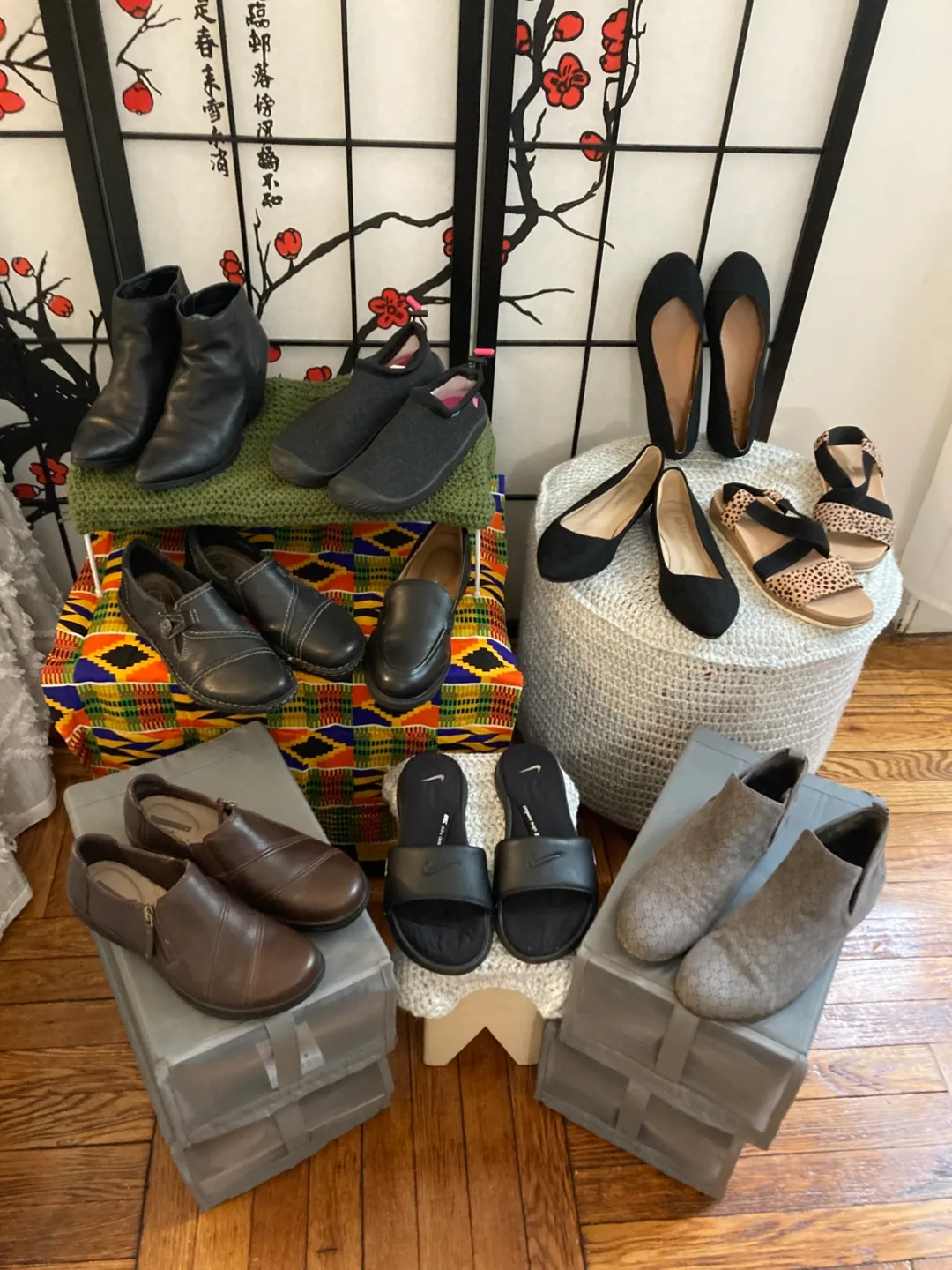 Each Pair $10 Assorted Women's Shoes - Various Styles & Sizes image indicator(6)