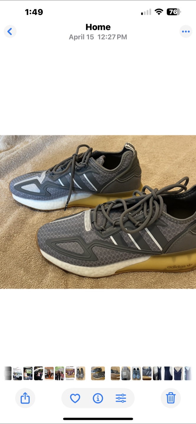 Adidas ZX 2K Boost Grey Sneakers - photo 3