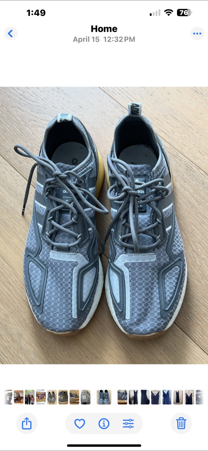 Adidas ZX 2K Boost Grey Sneakers - photo 4
