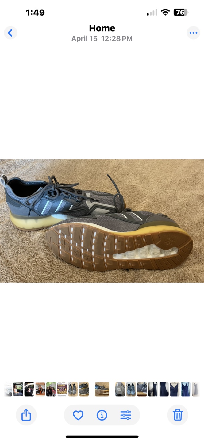 Adidas ZX 2K Boost Grey Sneakers - photo 2
