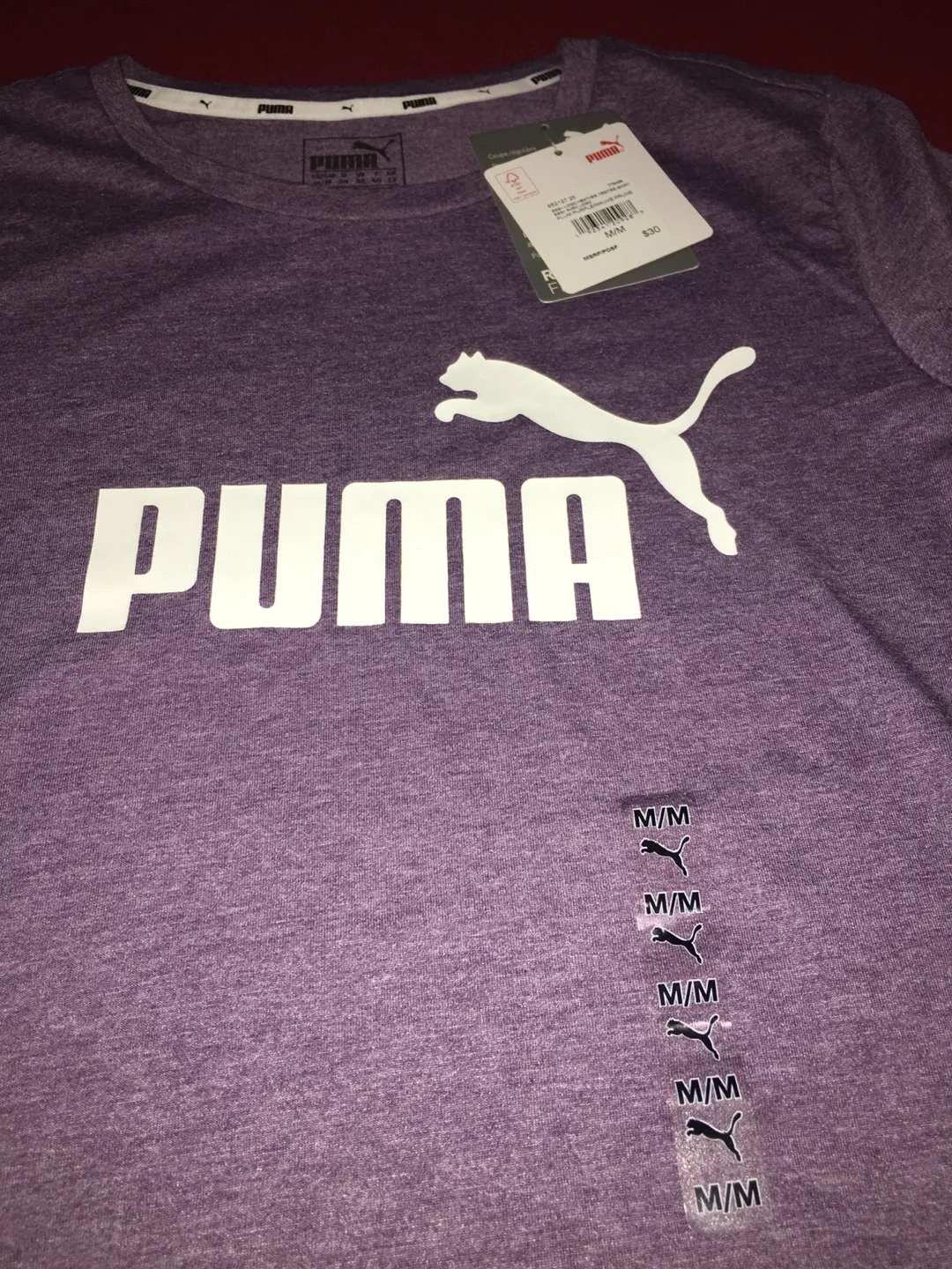 New Puma Women's T-Shirt - Size M thumbnail