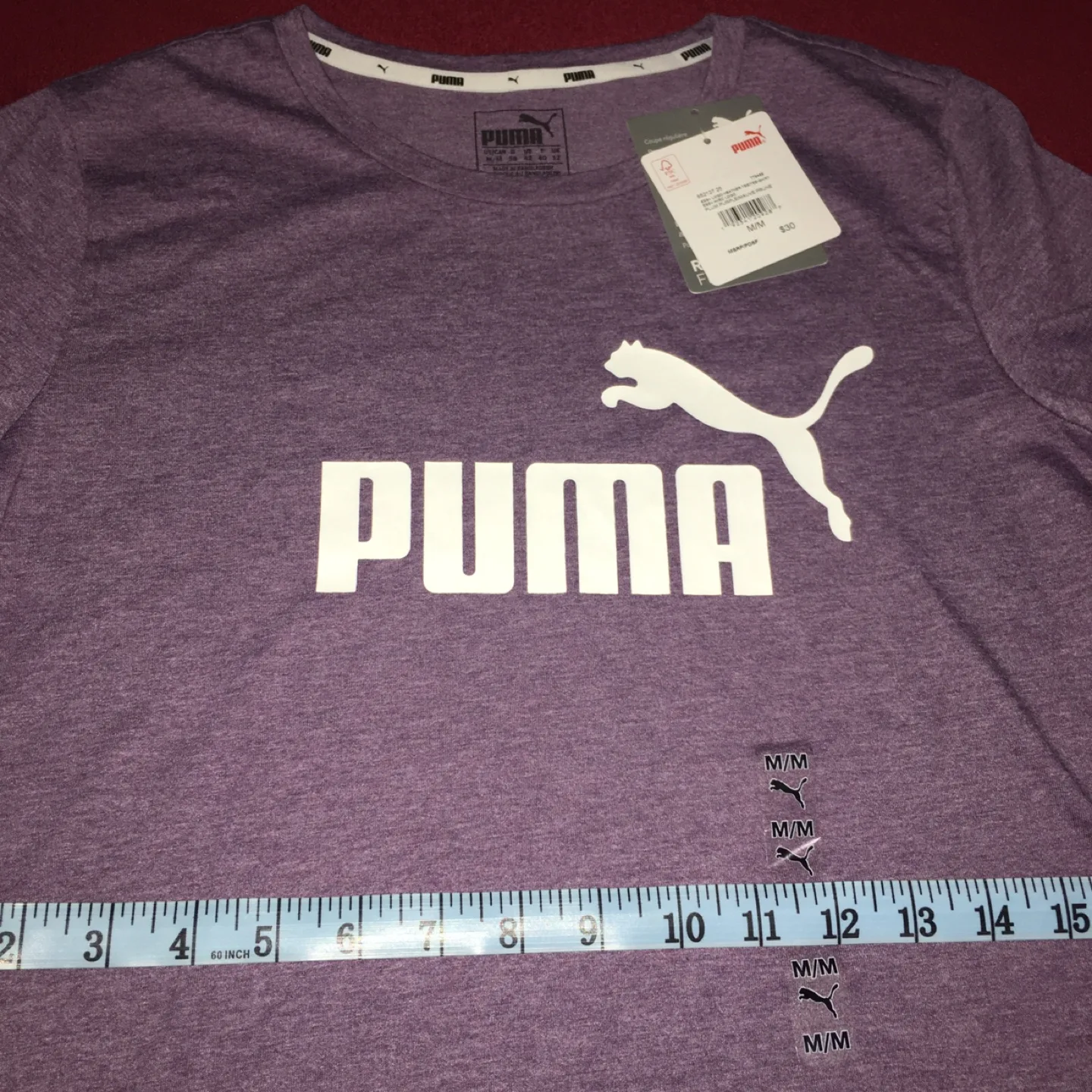 New Puma Women's T-Shirt - Size M image indicator(7)