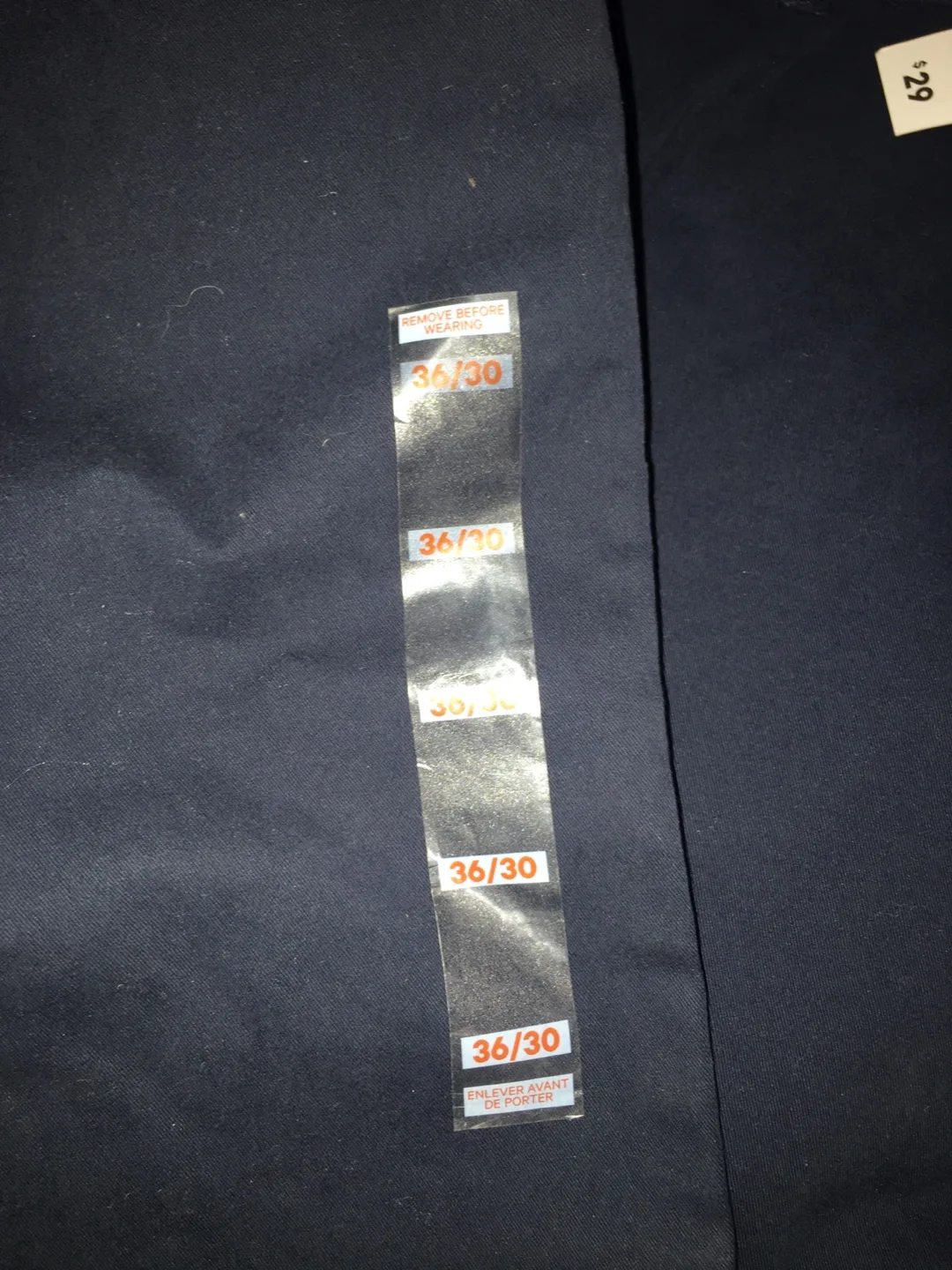 New Joe Fresh Slim Straight Flex Pants 36/30 image indicator(4)