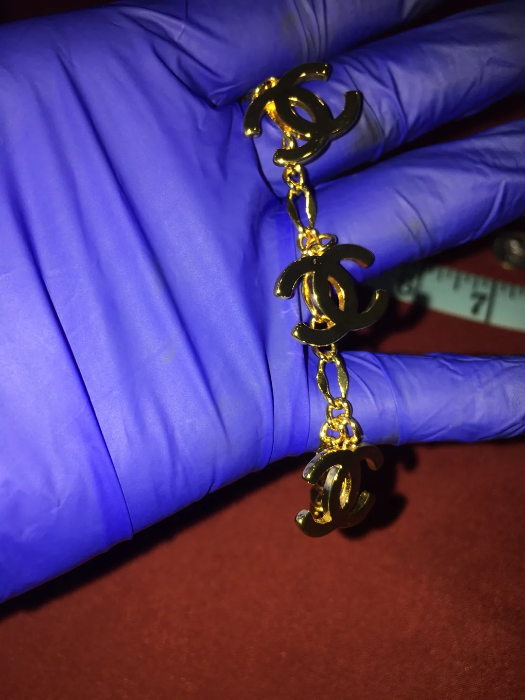 Chanel Gold Bracelet image indicator(3)