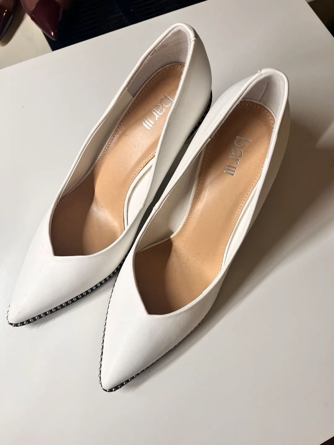 Bar III White Heels - Size 9.5 thumbnail