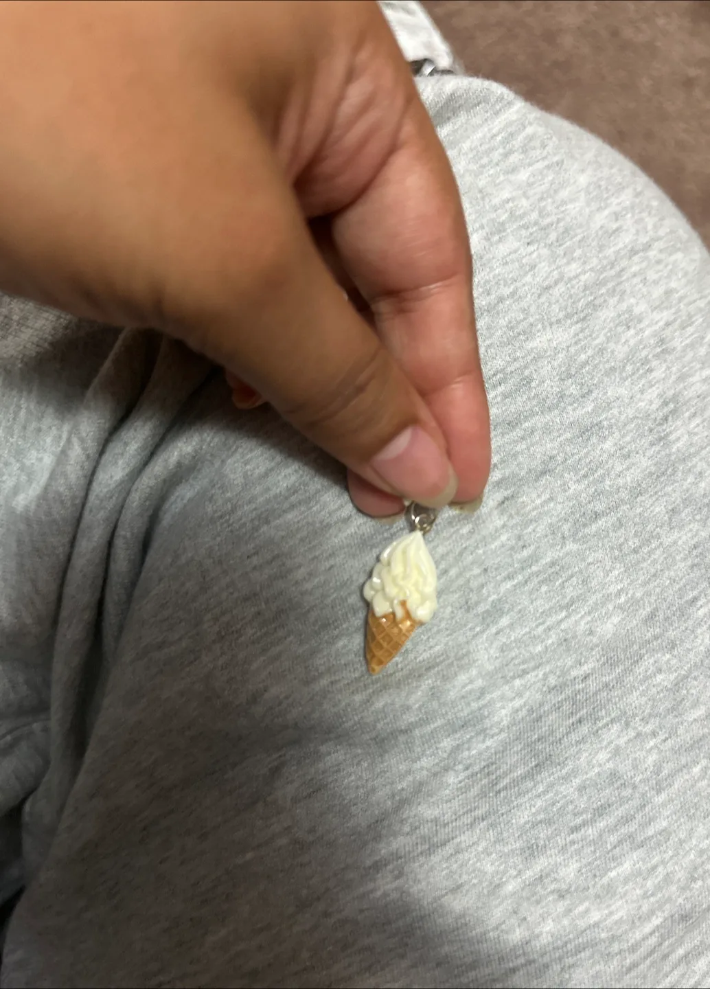 Ice Cream Cone Charm thumbnail