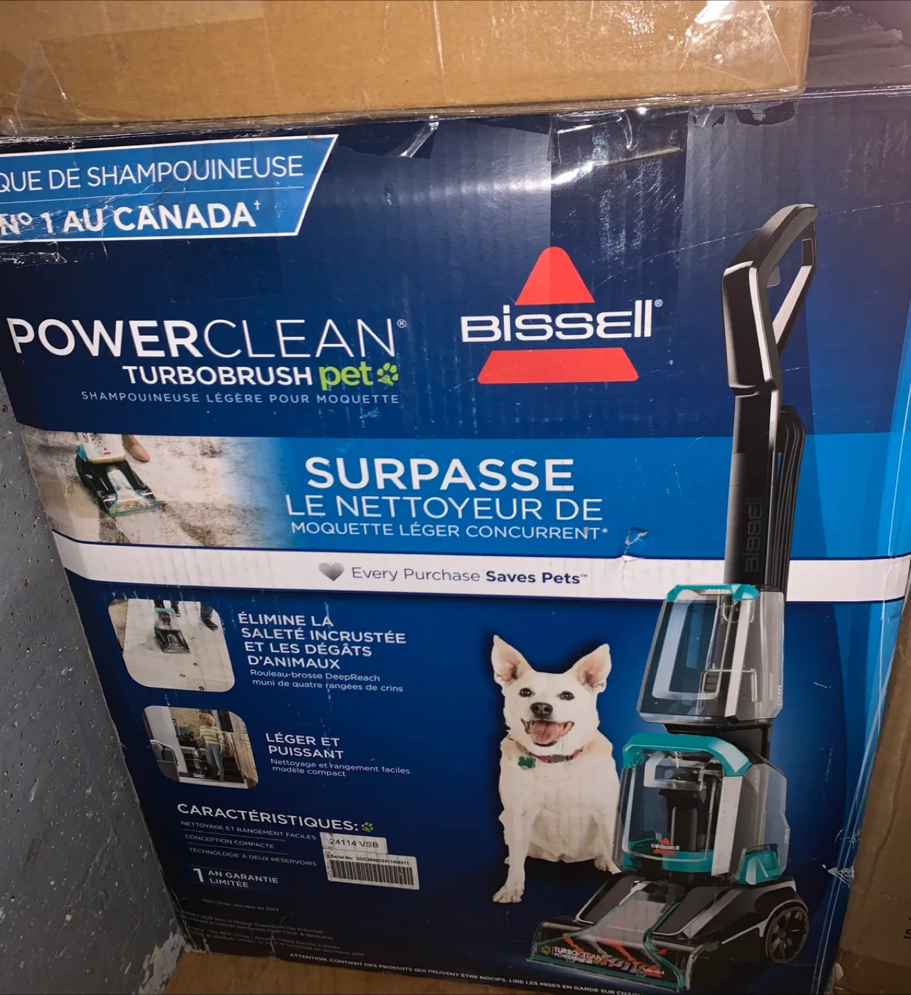 Bissell PowerClean TurboBrush Pet Carpet Cleaner