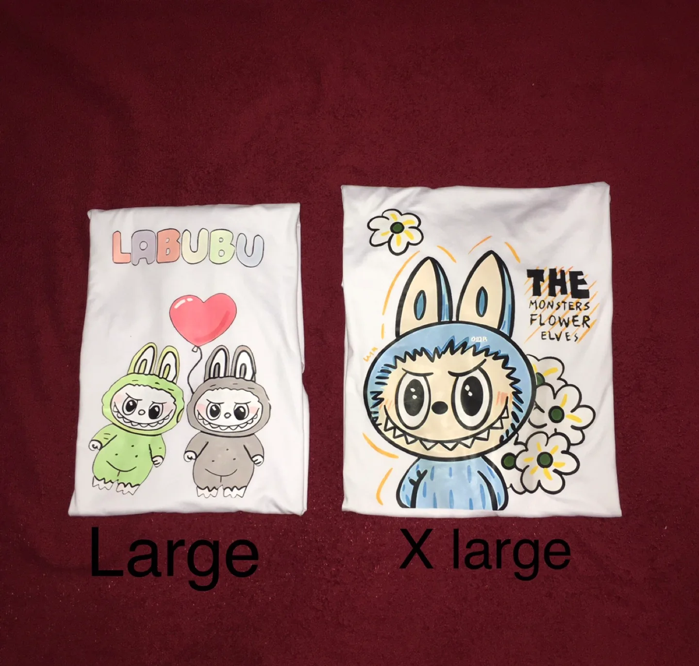 LABUBU T-shirts - Large & XL thumbnail