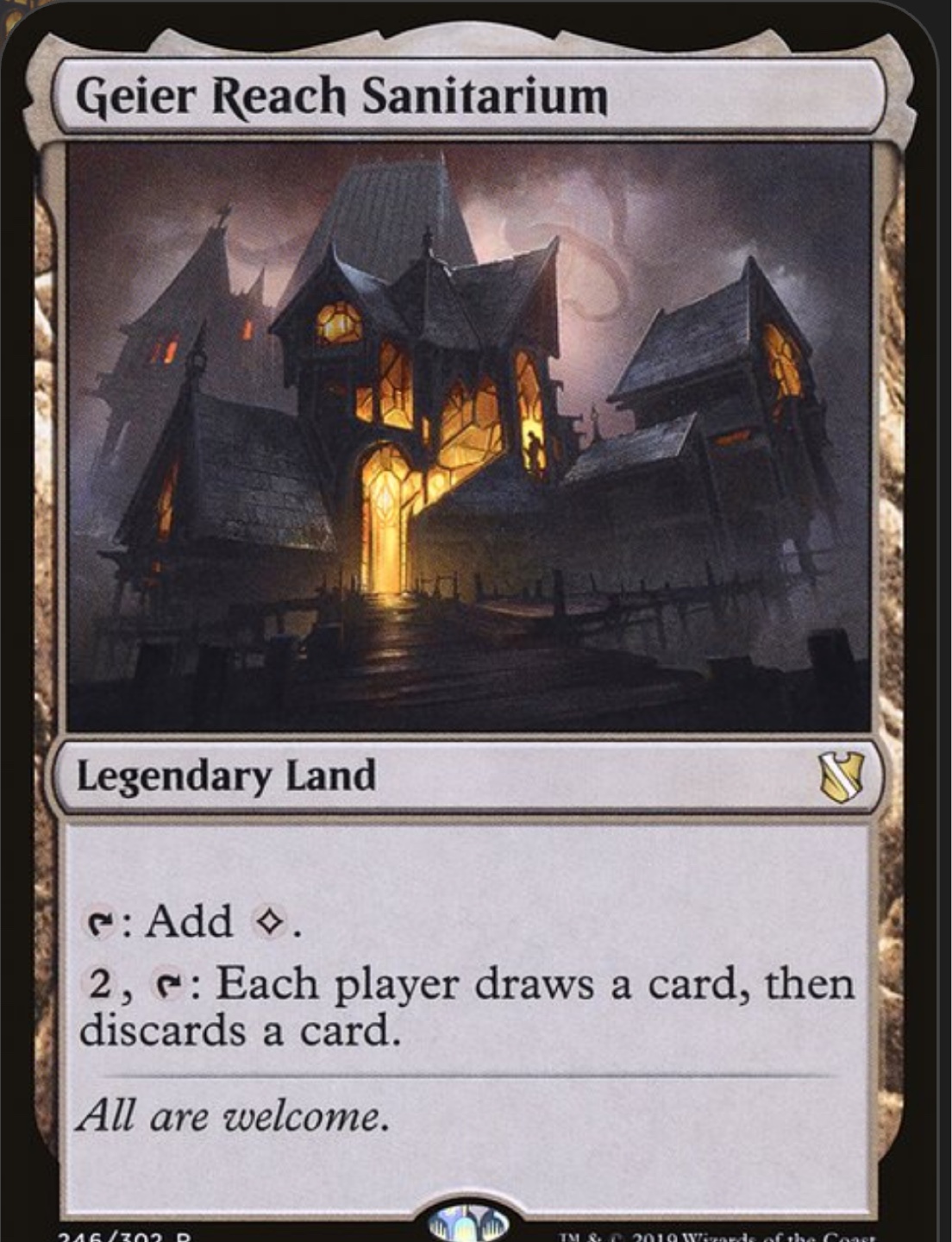 Mtg - GEIER REACH SANITARIUM (C19)