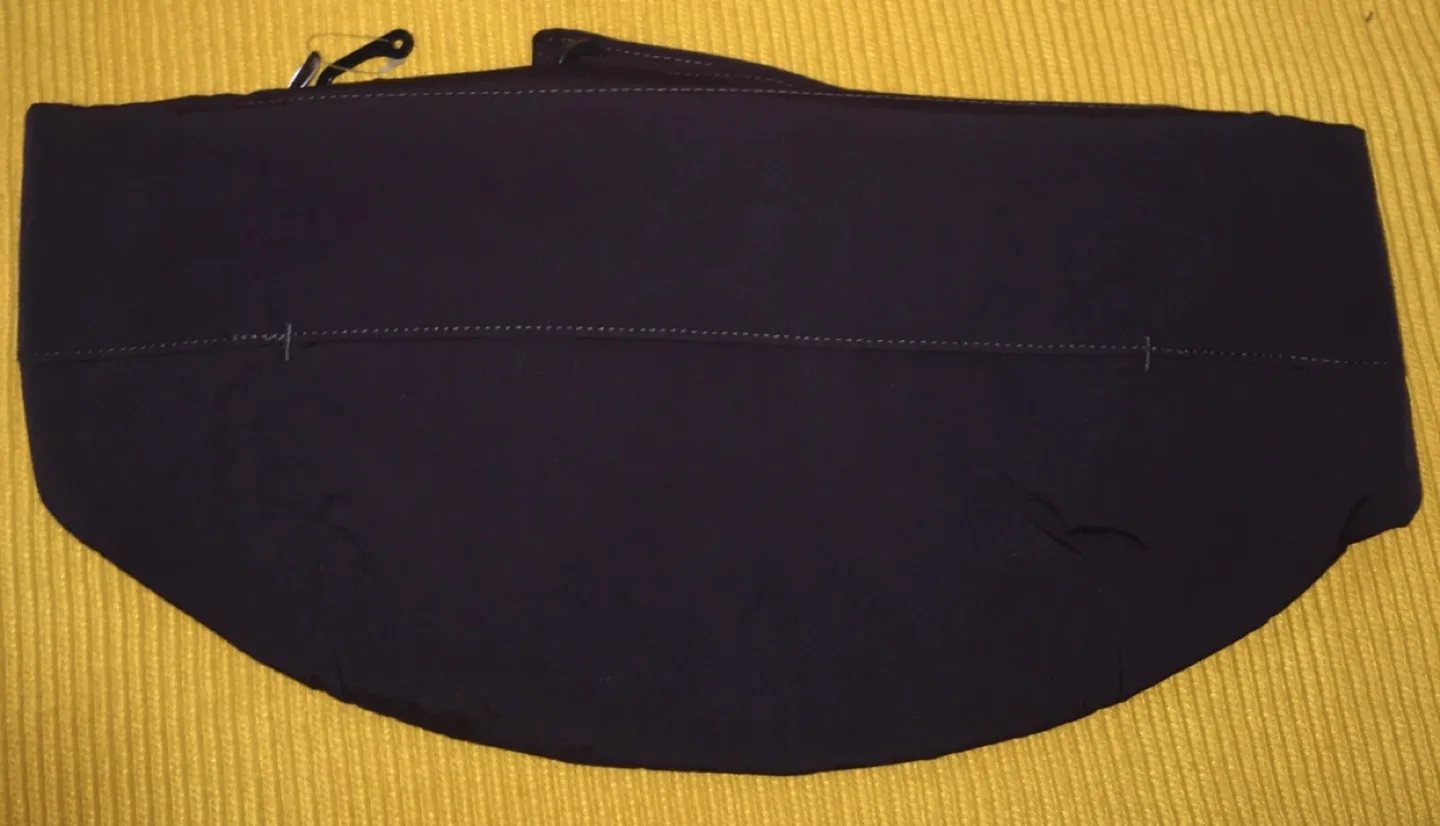 New Uniqlo U Body Bag /Belt Bag- Dark Brown and Mustard image indicator(4)